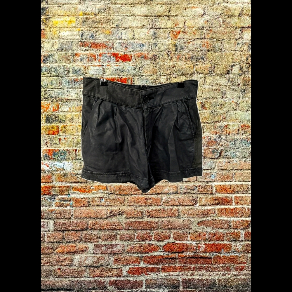 Kill City Leather Shorts